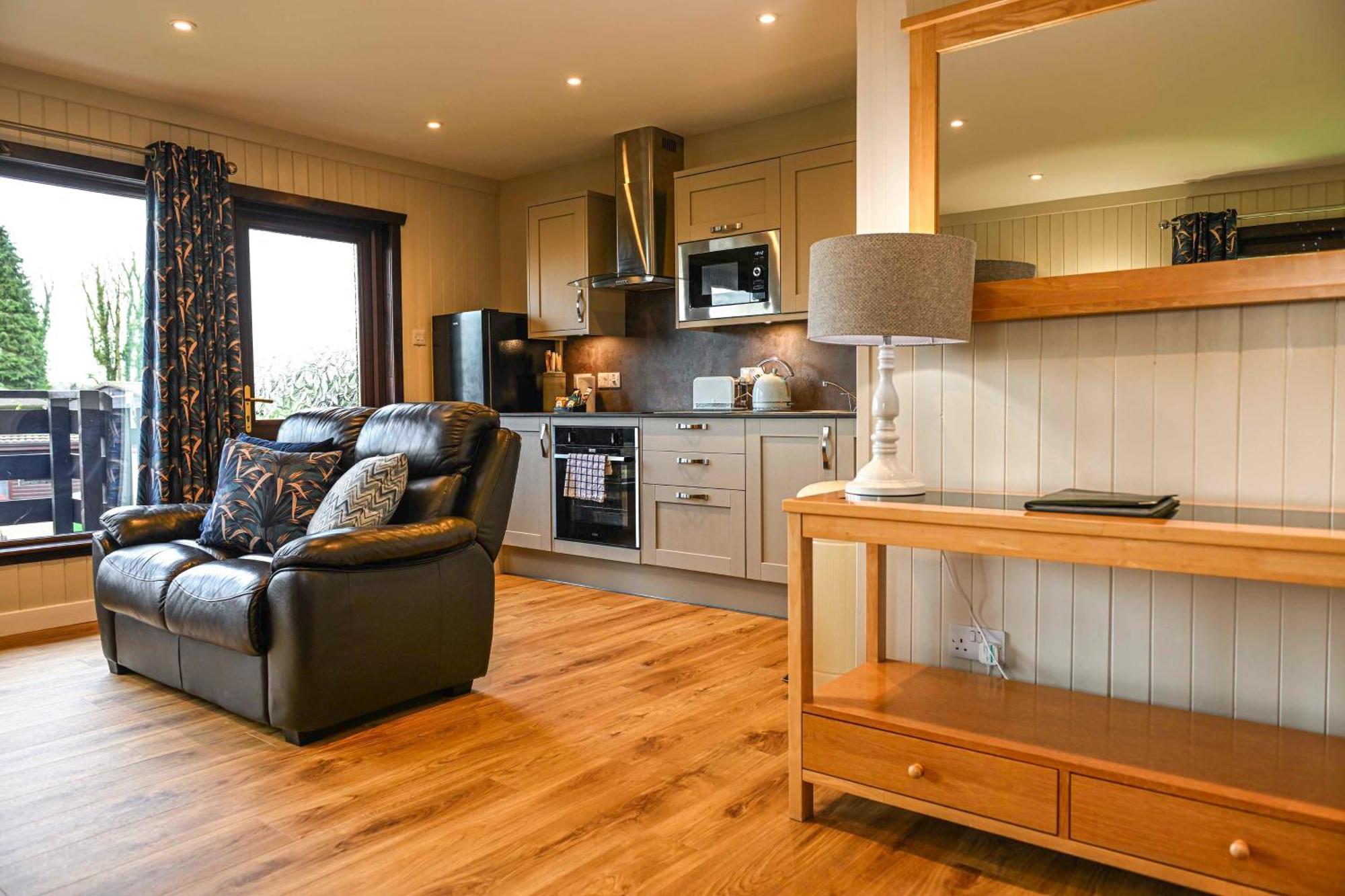 Bluebell Lodge 24 With Hot Tub Newton Stewart Esterno foto